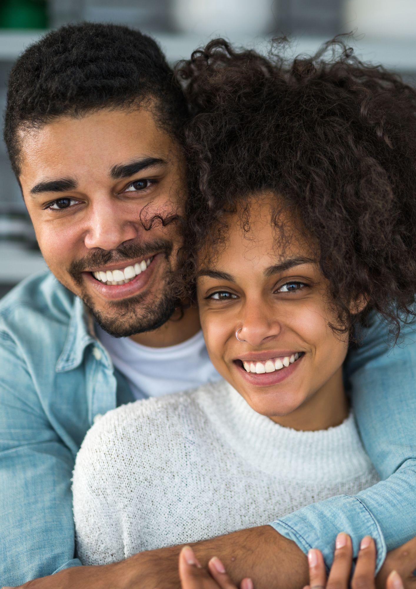 Portrait image of a couple