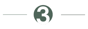 Image of the number three being used as heading.